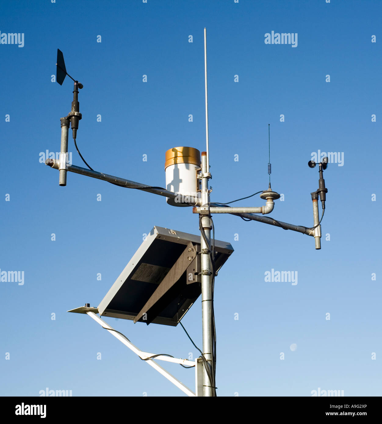 Weather monitoring station near Prescott Arizona Stock Photo