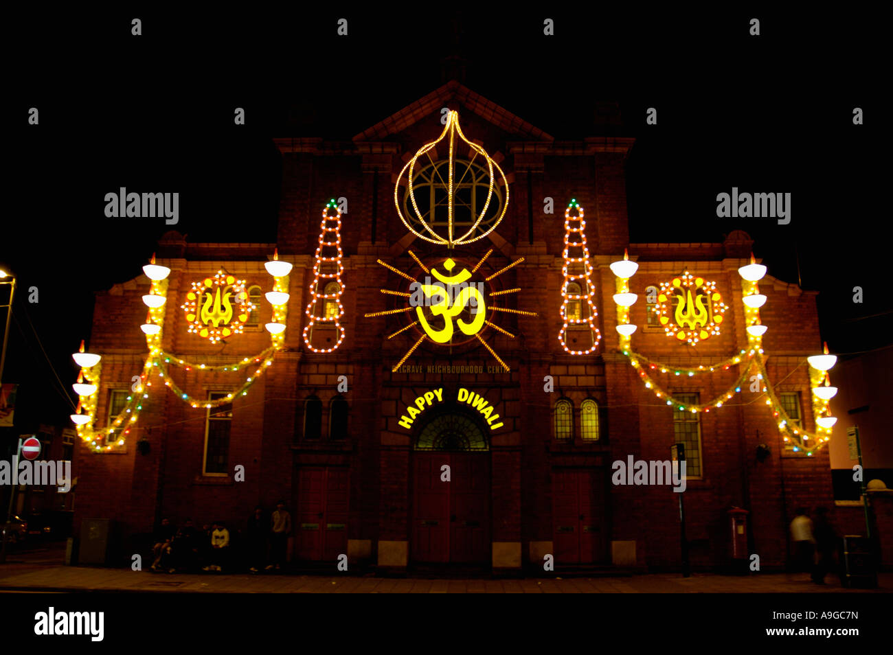 Diwali Celebrations Stock Photo