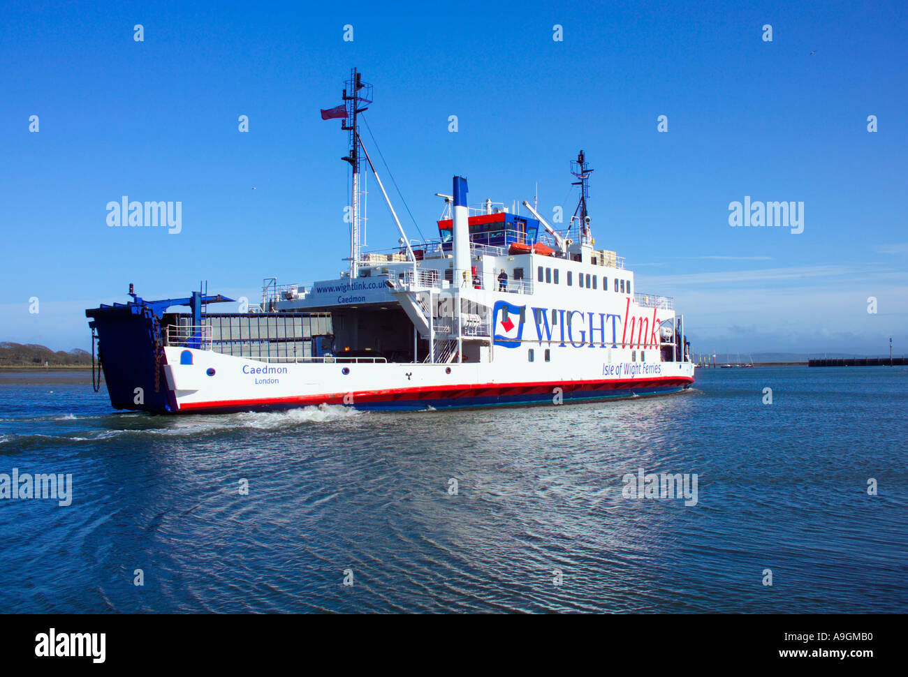 Isle of Wight Ferry Stock Photo Alamy