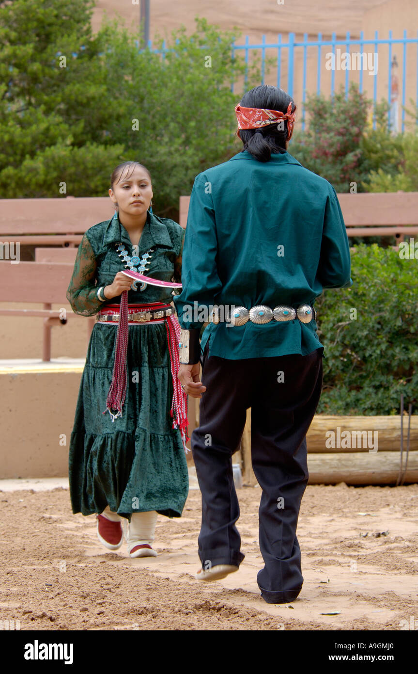 Belt Dance of the Navajo Blue Eagle Dancers to honor weavers at the