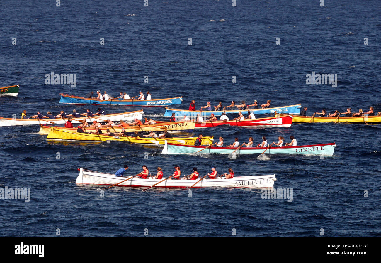 Pilot gig scilly isles hi-res stock photography and images - Alamy