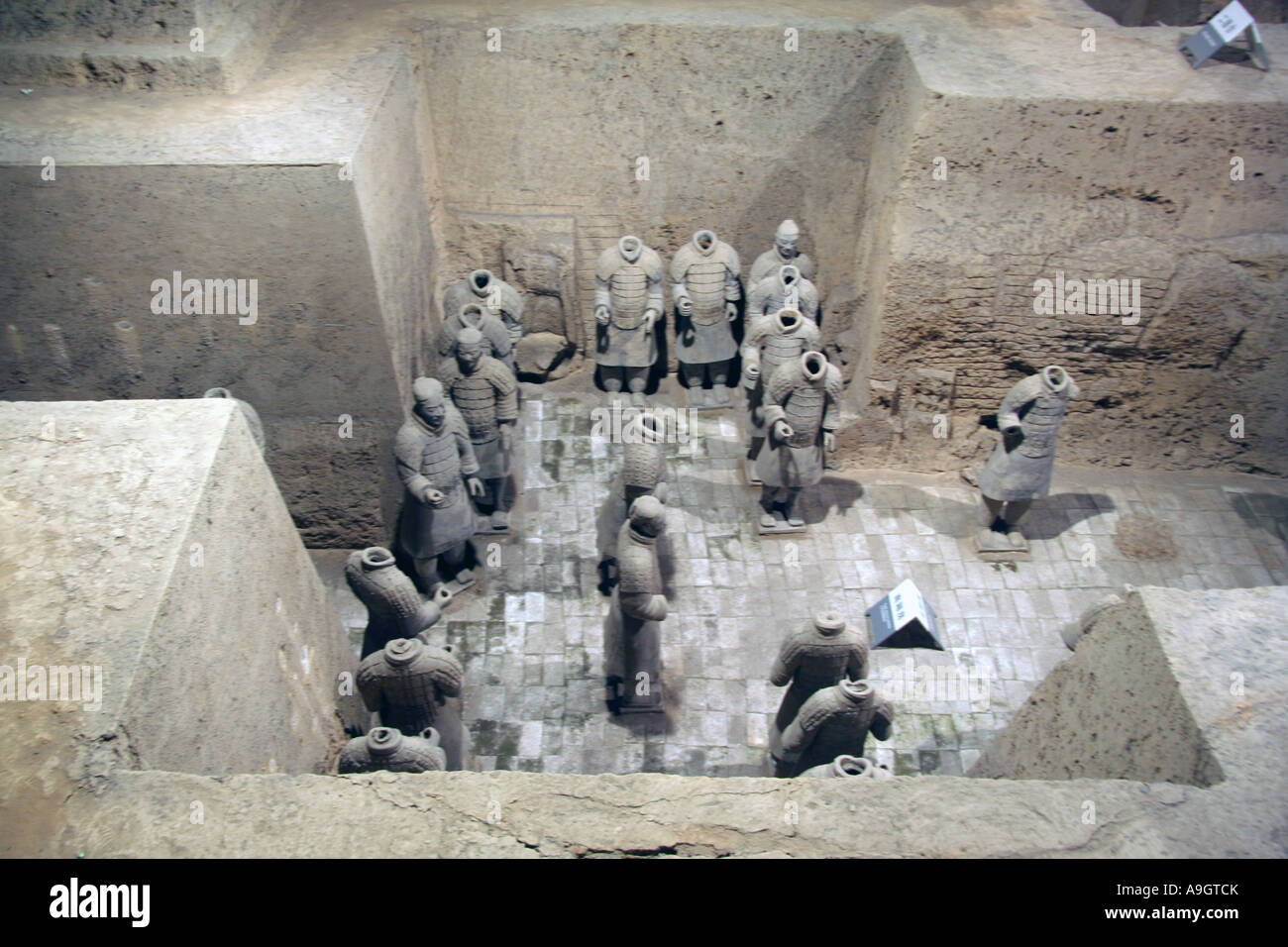 Terracotta Army Xian China Stock Photo Alamy