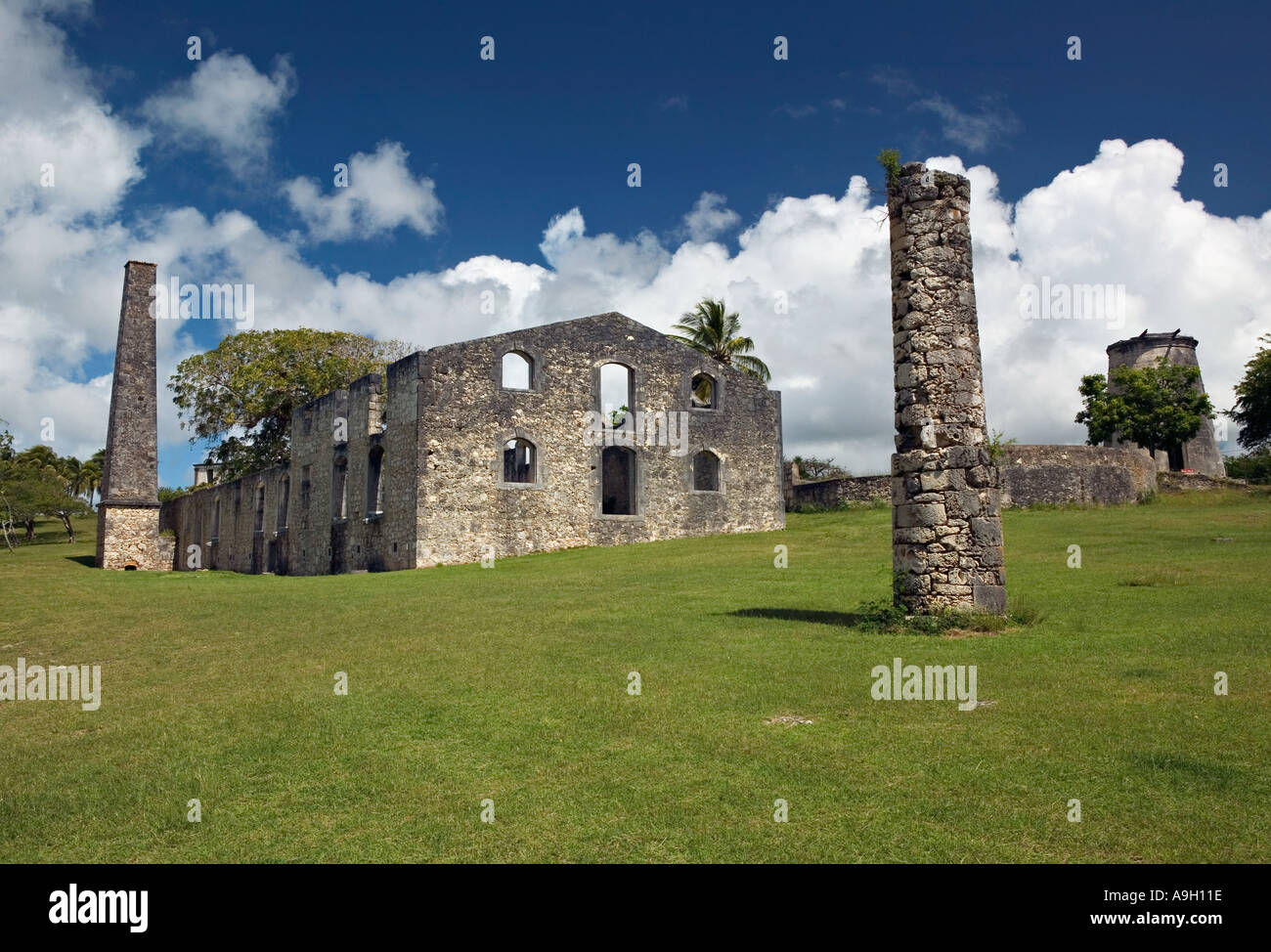 Chateau Murat Grand Bourg Galante Island Guadeloupe French West Indies Stock Photo Alamy