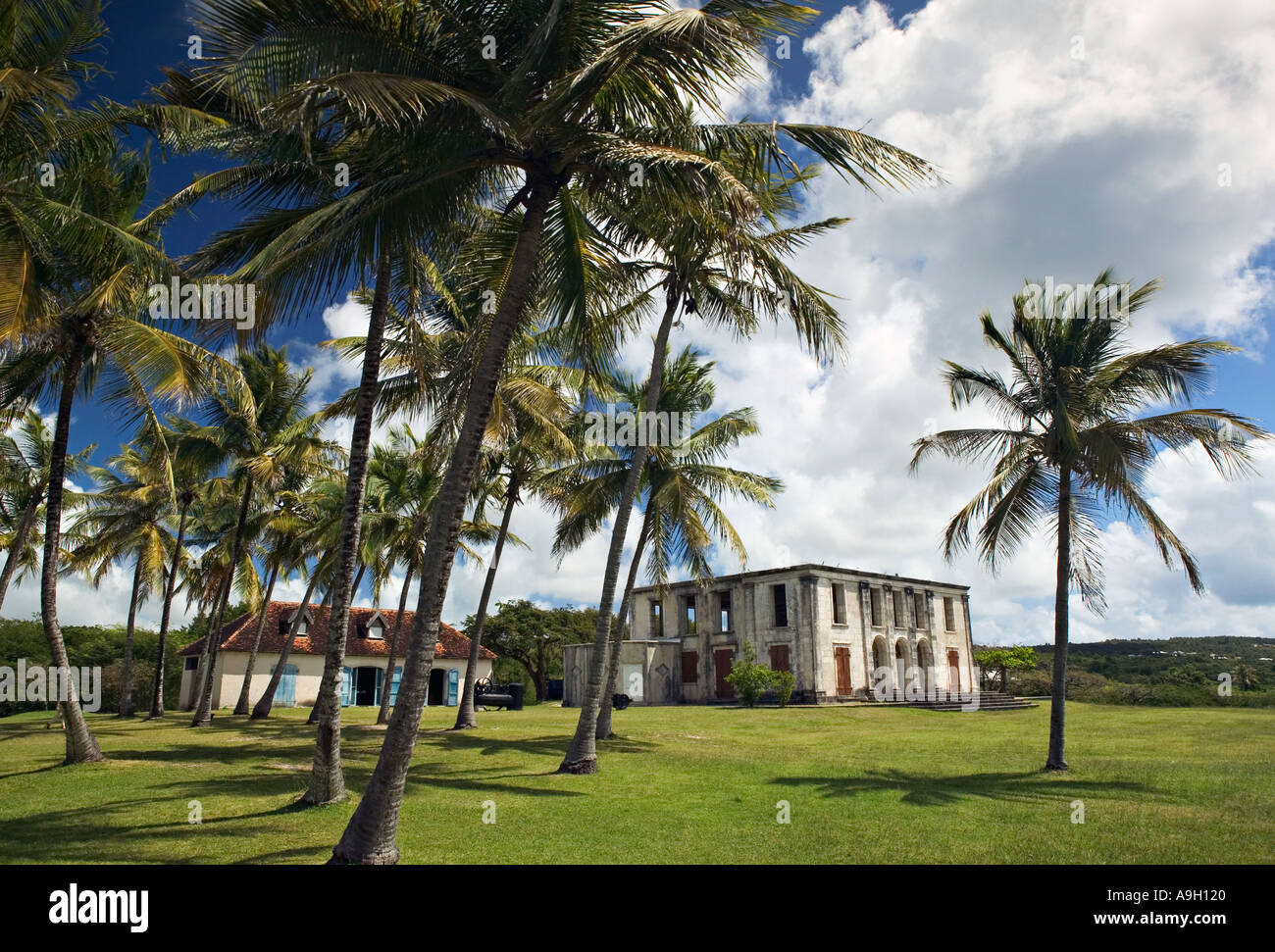 Chateau Murat Grand Bourg Galante Island Guadeloupe French West Indies Stock Photo Alamy