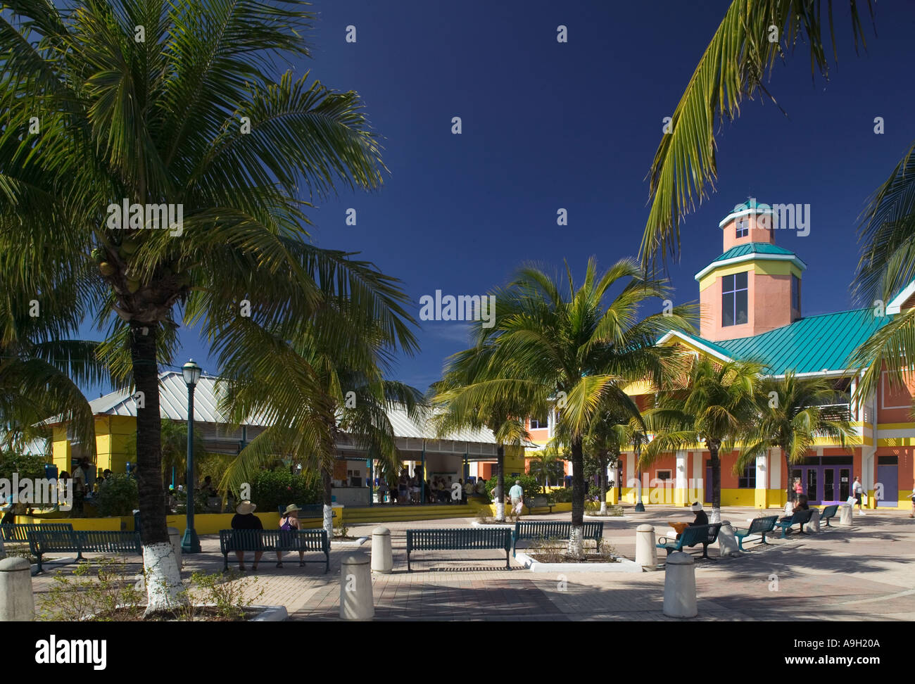 Festival Place, Port of Nassau, Bahamas, Caribbean Stock Photo