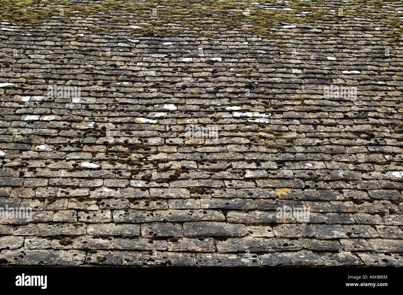 Cotswold stone tiles architecture Stock Photo Alamy