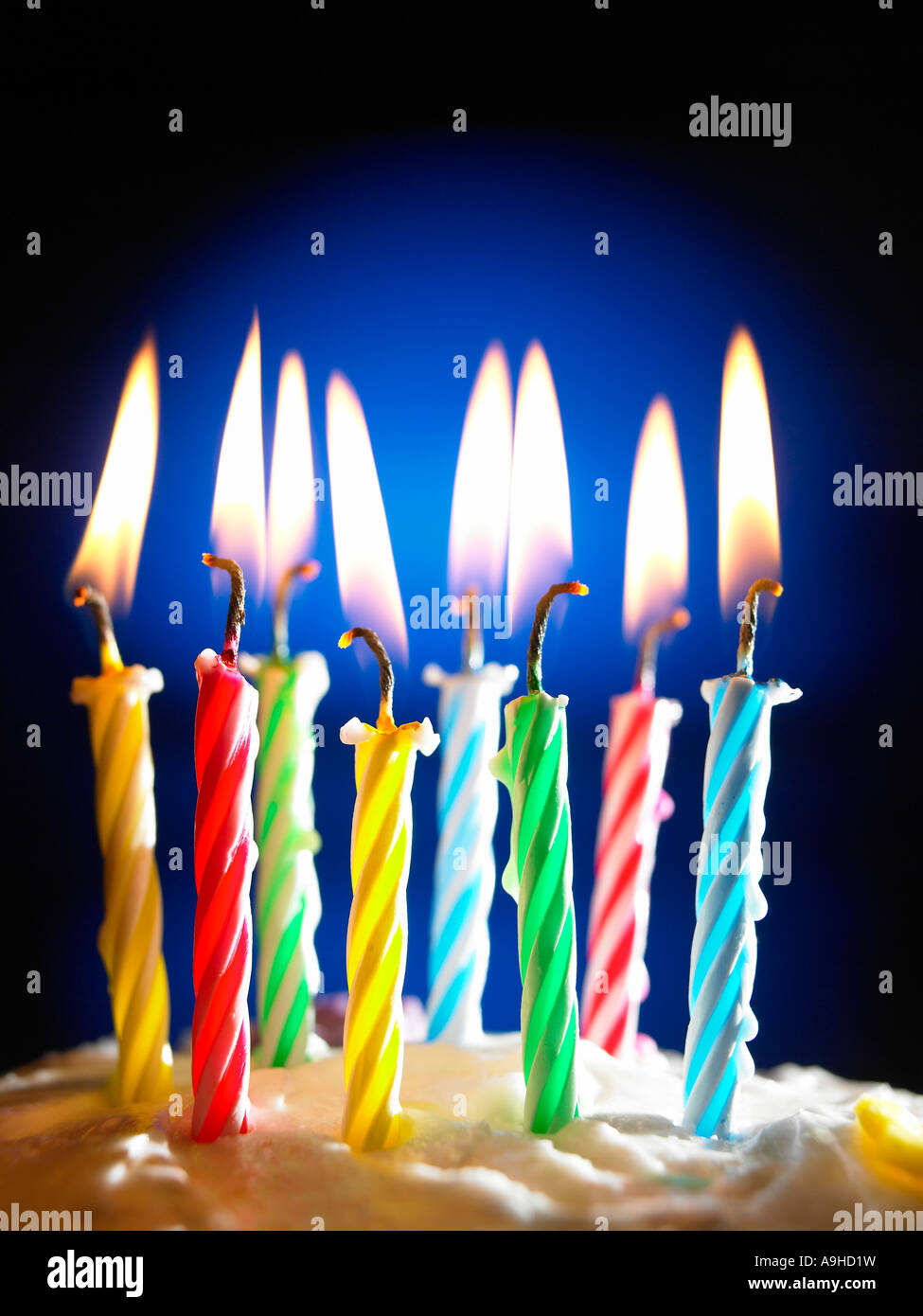 Birthday cake candles cut out hires stock photography and images Alamy