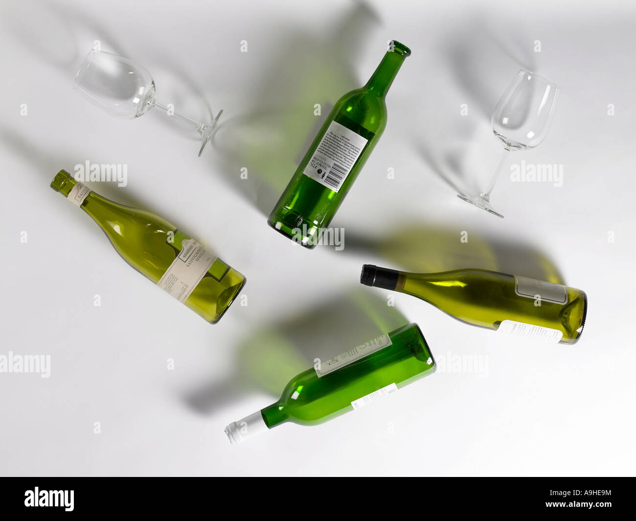 Empty Bottles On Floor High Resolution Stock Photography and Images - Alamy