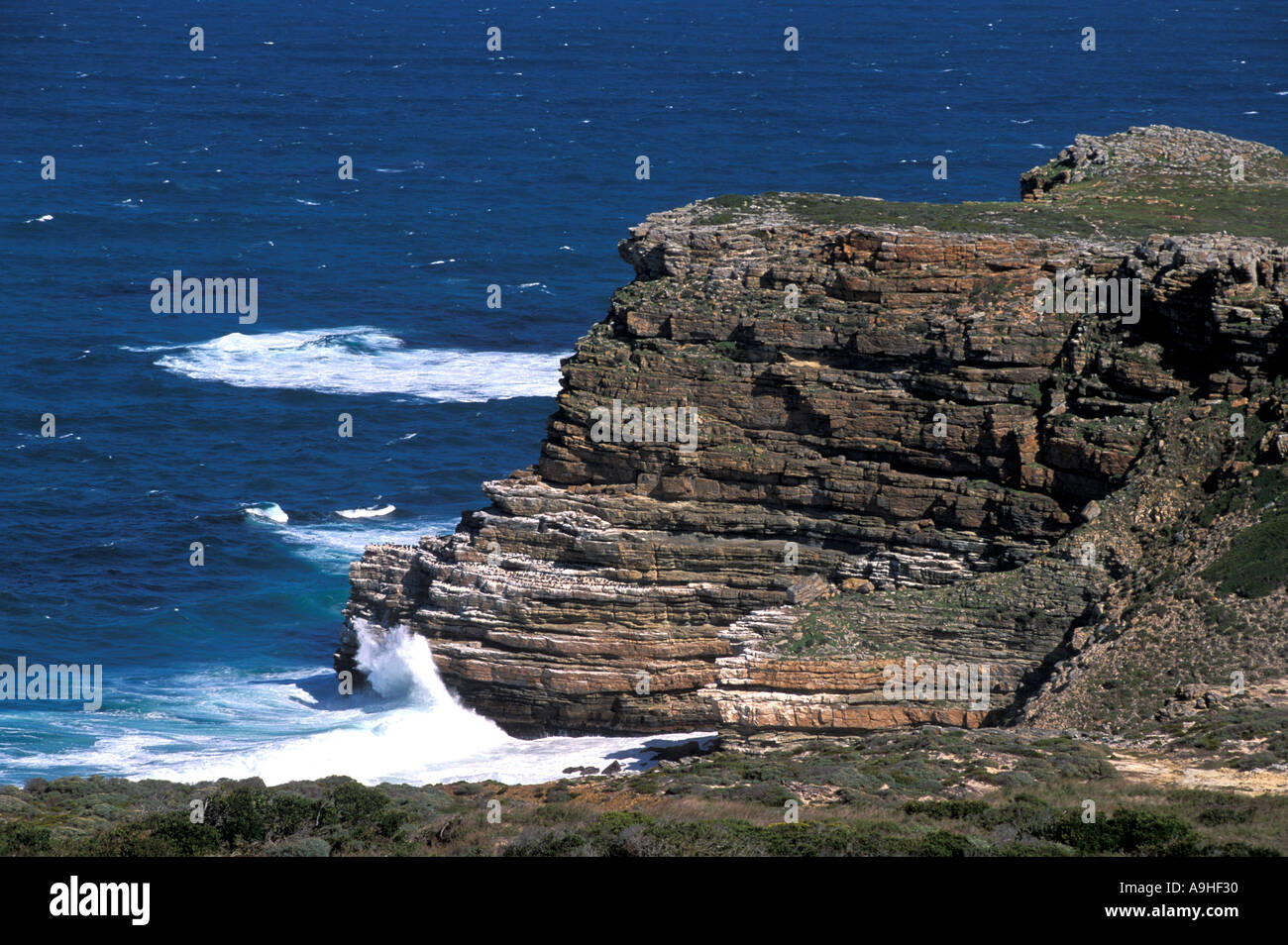 South Africa Cape of Good Hope Cape Peninsula National Park Stock Photo