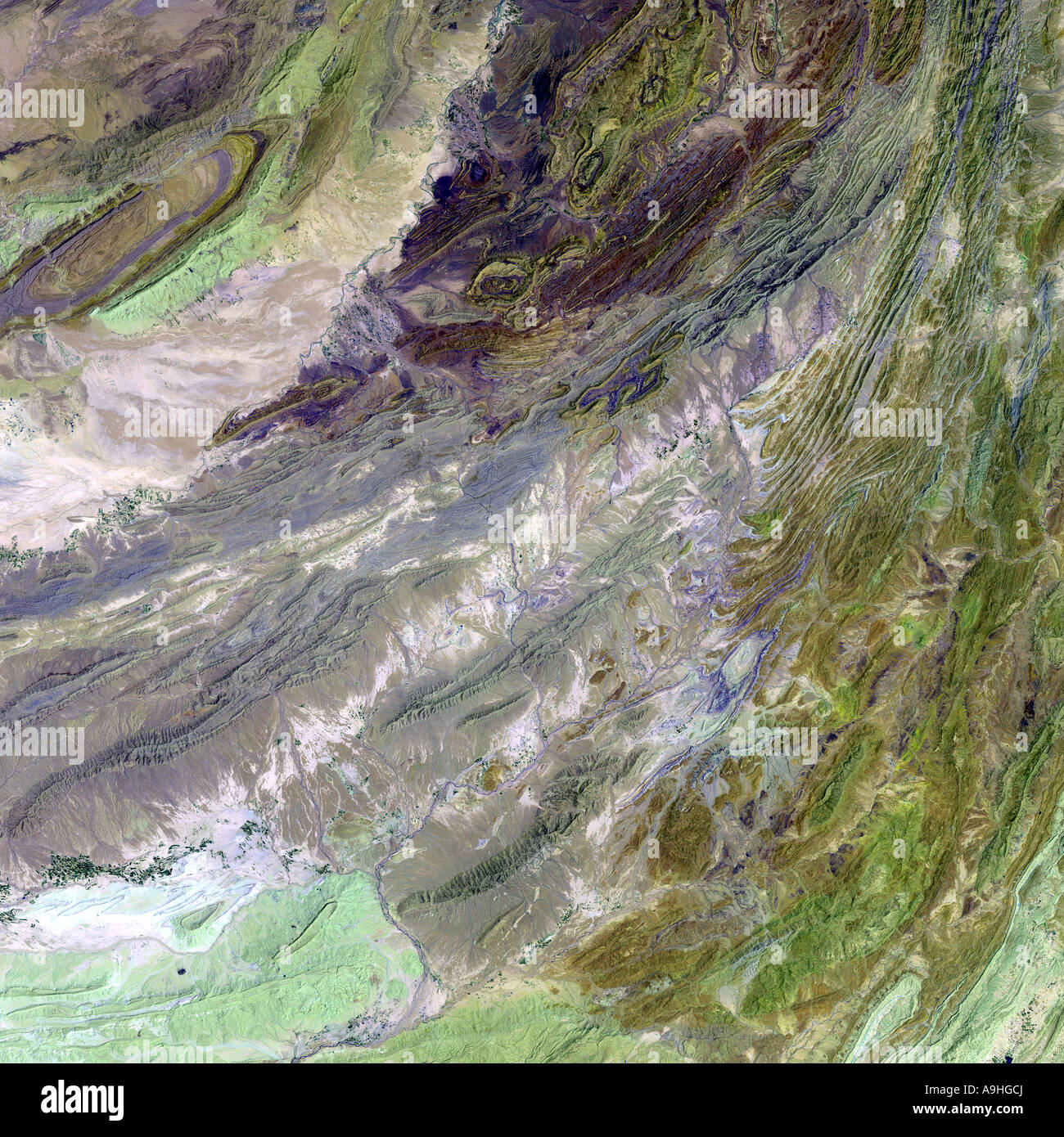 Sulaiman Mountains Map