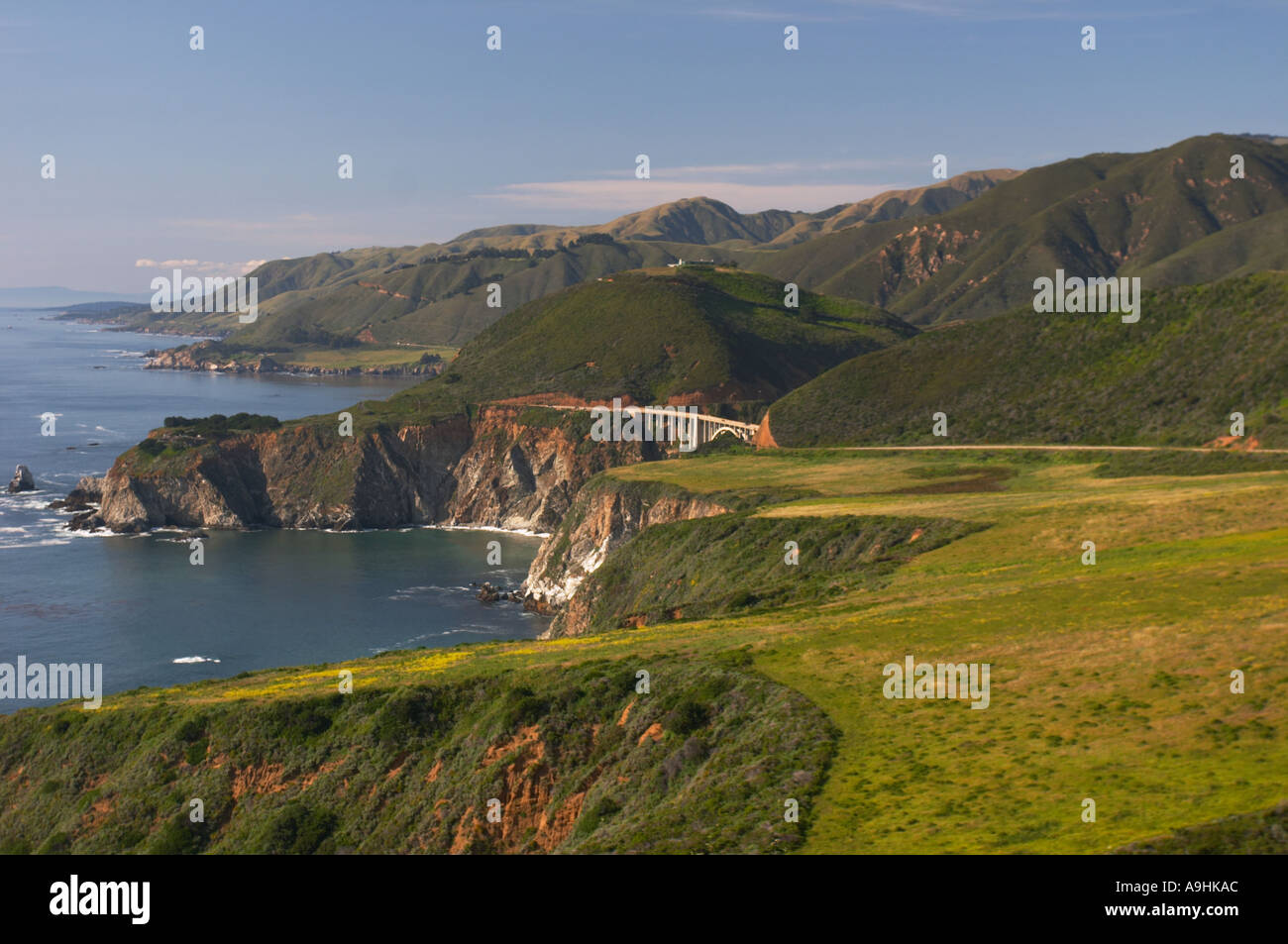 California's scenic Highway 1 Stock Photo - Alamy