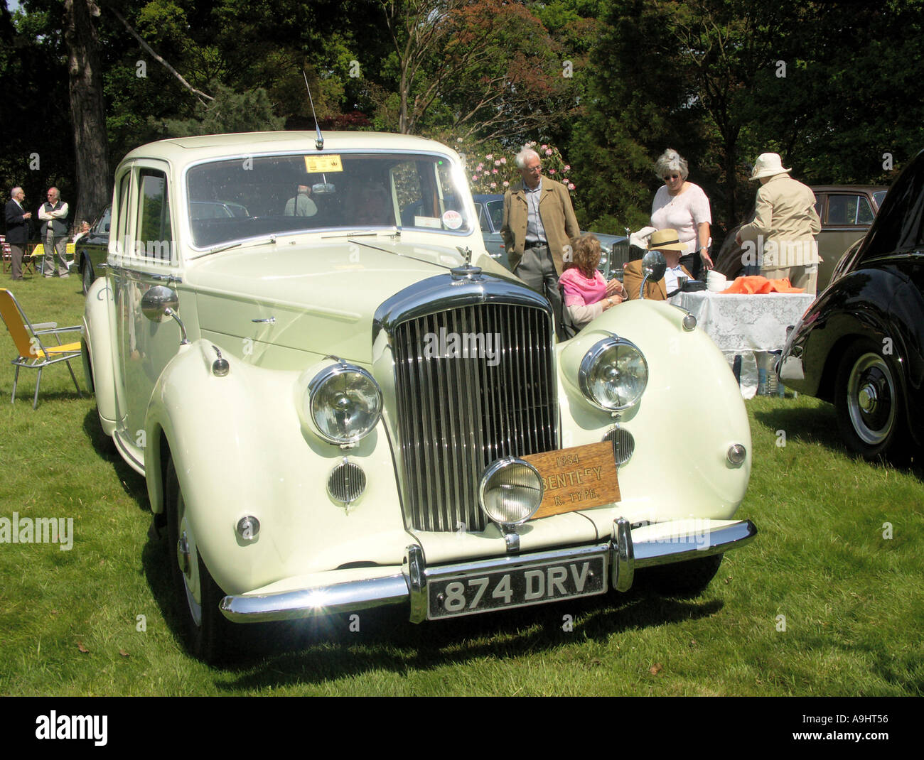Vintage Bentley Motor Car Leonardslee Gardens Lower Beeding Nr Horsham