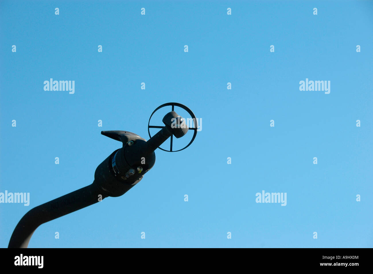 Army Cobra AH 64D Gunship Helicopter rotor speed indicator Stock Photo