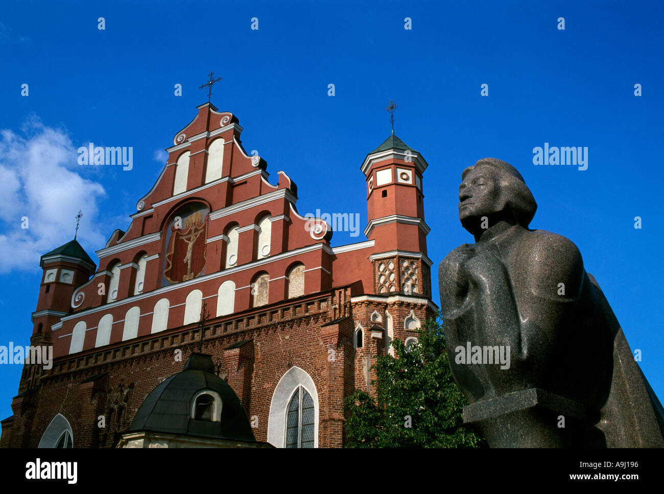 Bernhardiner Church Vilnius Lithuania Stock Photo