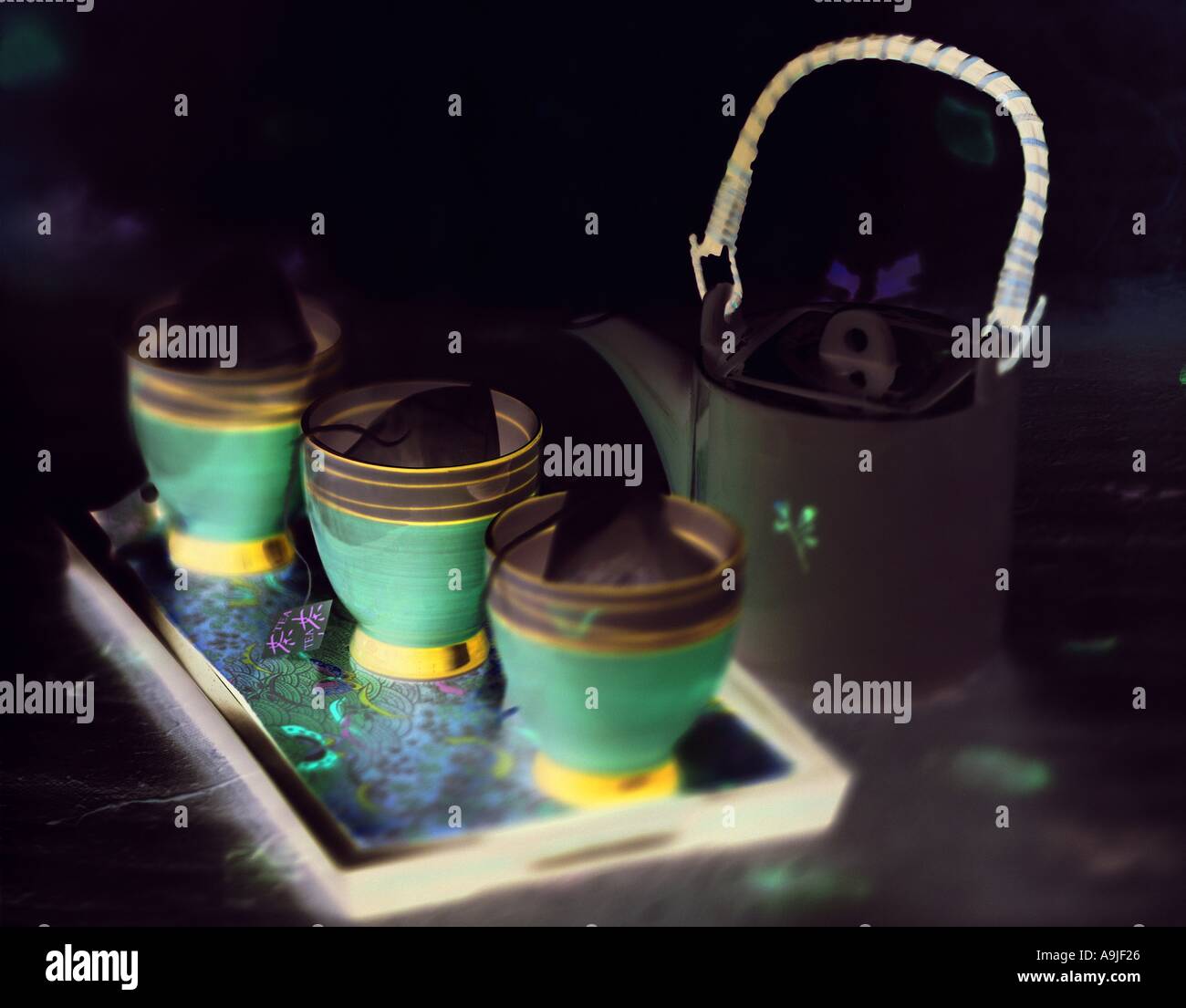 Printed tea mugs hi-res stock photography and images - Alamy
