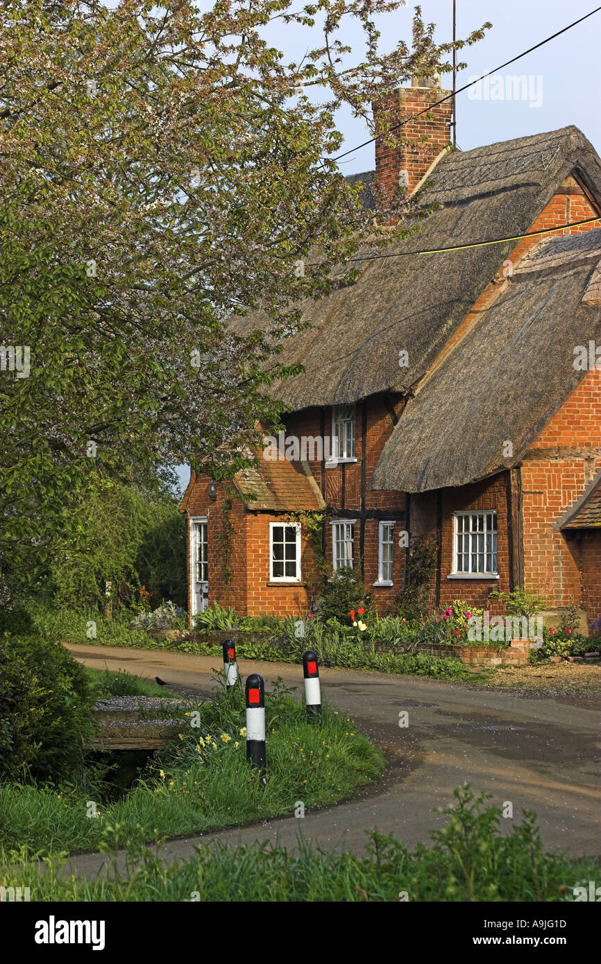 Thatched Cottage Stock Photo