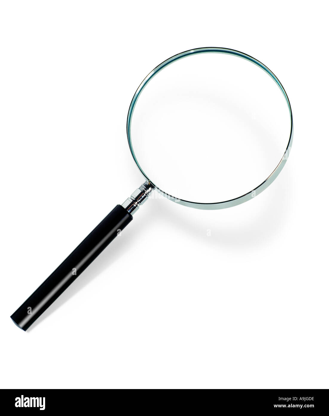 loupe outlined magnifier Stock Photo Alamy