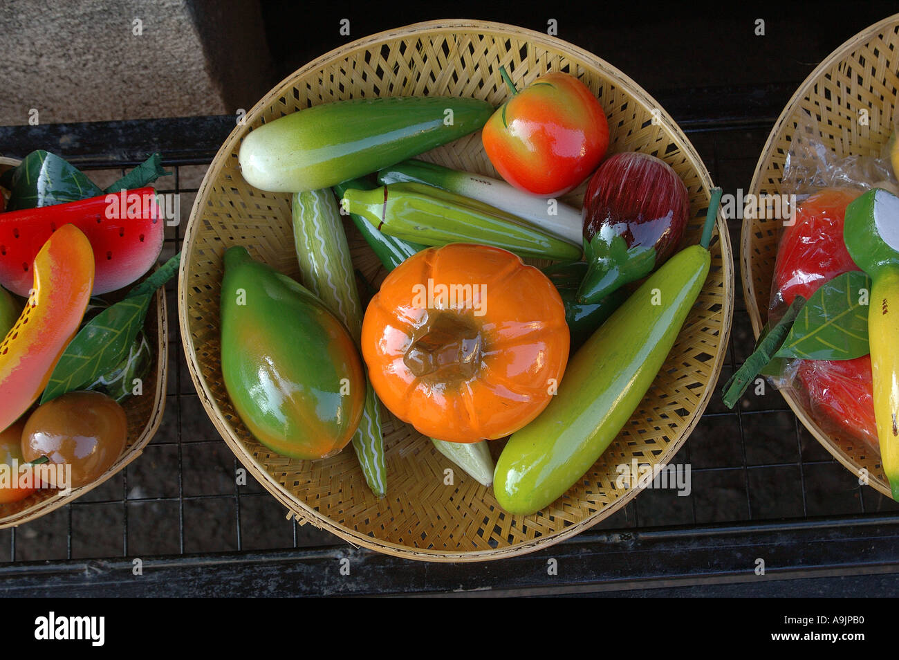 Wooden toy vegetables india hi-res stock photography and images - Alamy