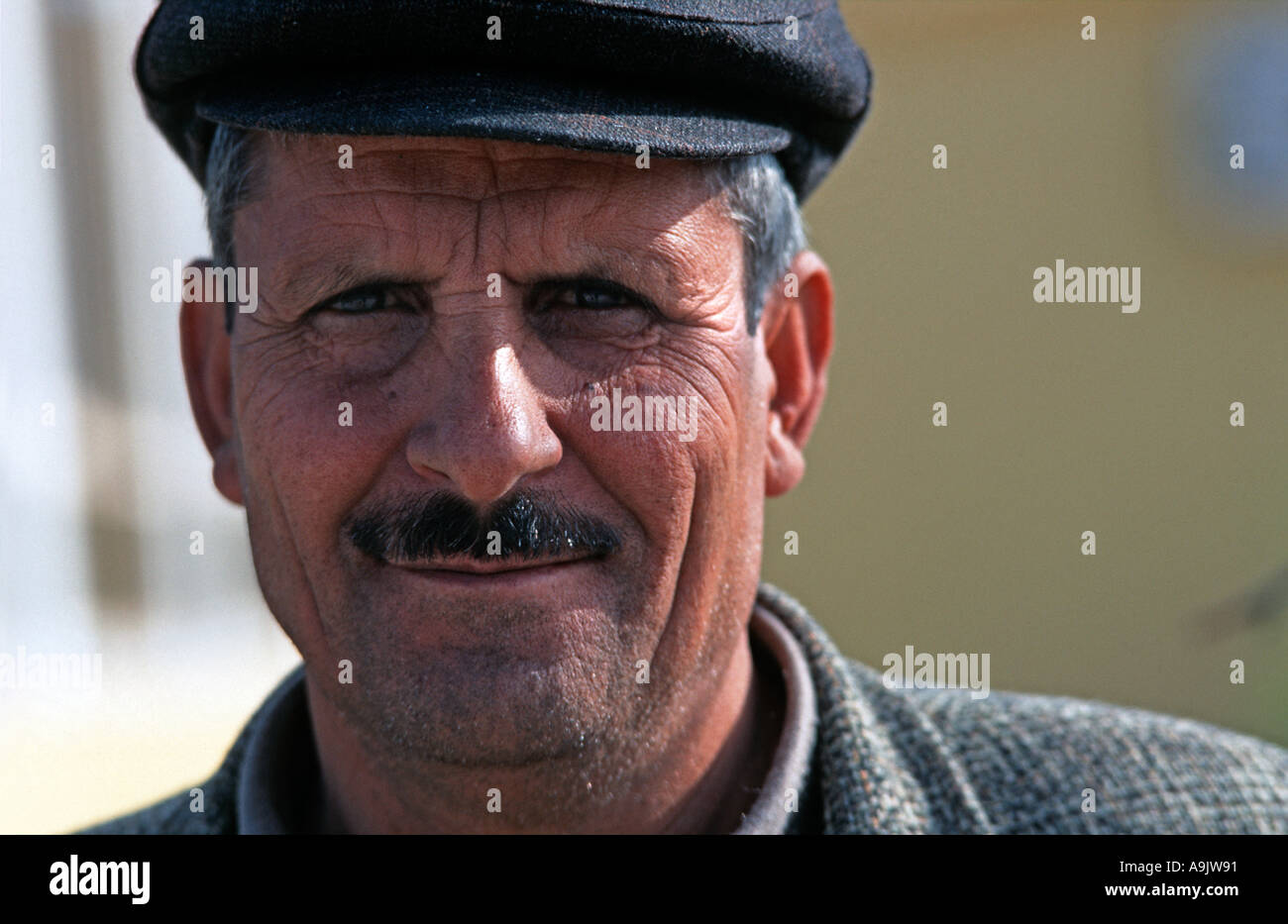 Portrait of a Turkish man Anatolia Turkey Stock Photo