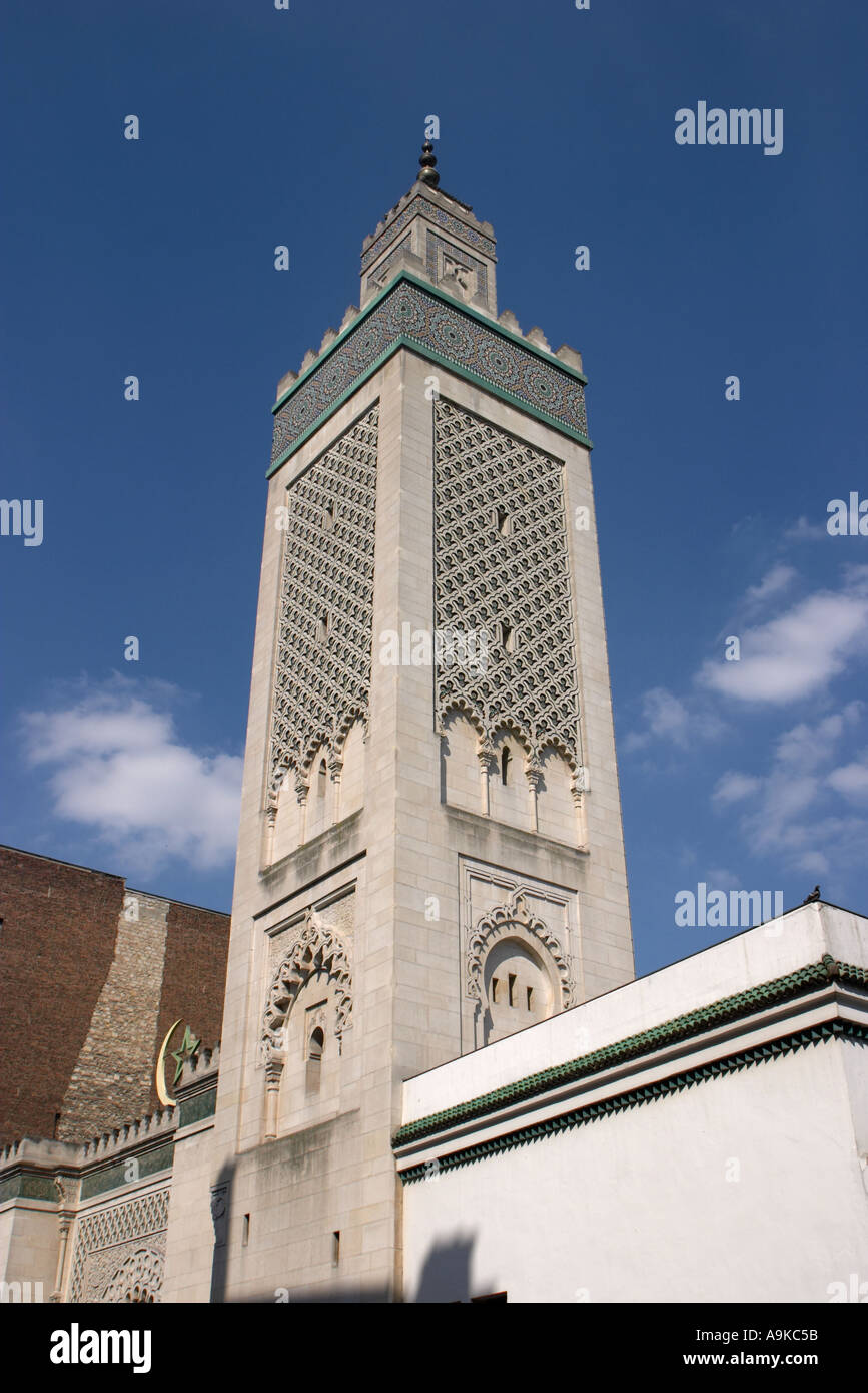 Mosquee de Paris France (largest Mosque in France Stock Photo Alamy