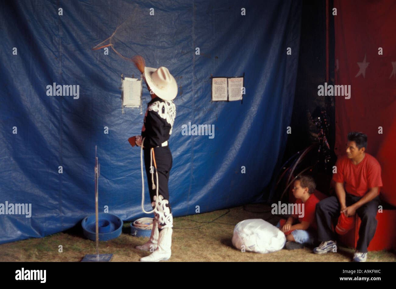 Bentley Bros. Brothers circus cowboy trick rope performer lariat