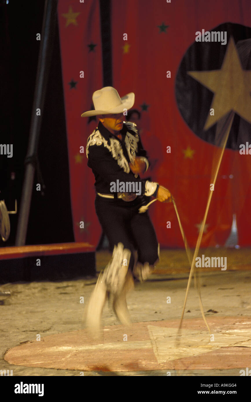 Bentley Bros. Brothers circus champion cowboy rope trick lariat