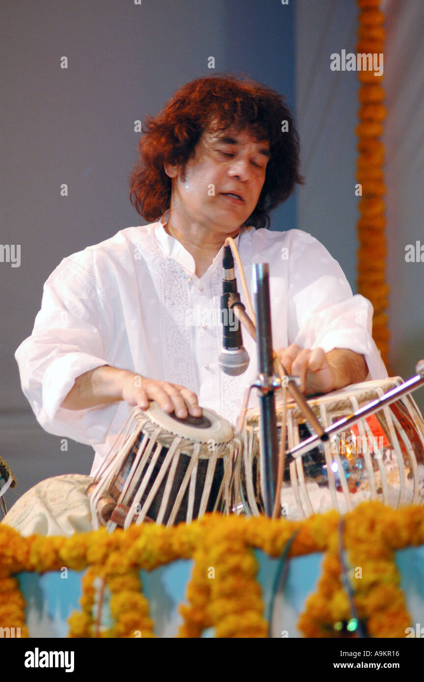 Zakir Hussain, Indian tabla player, composer, percussionist, music