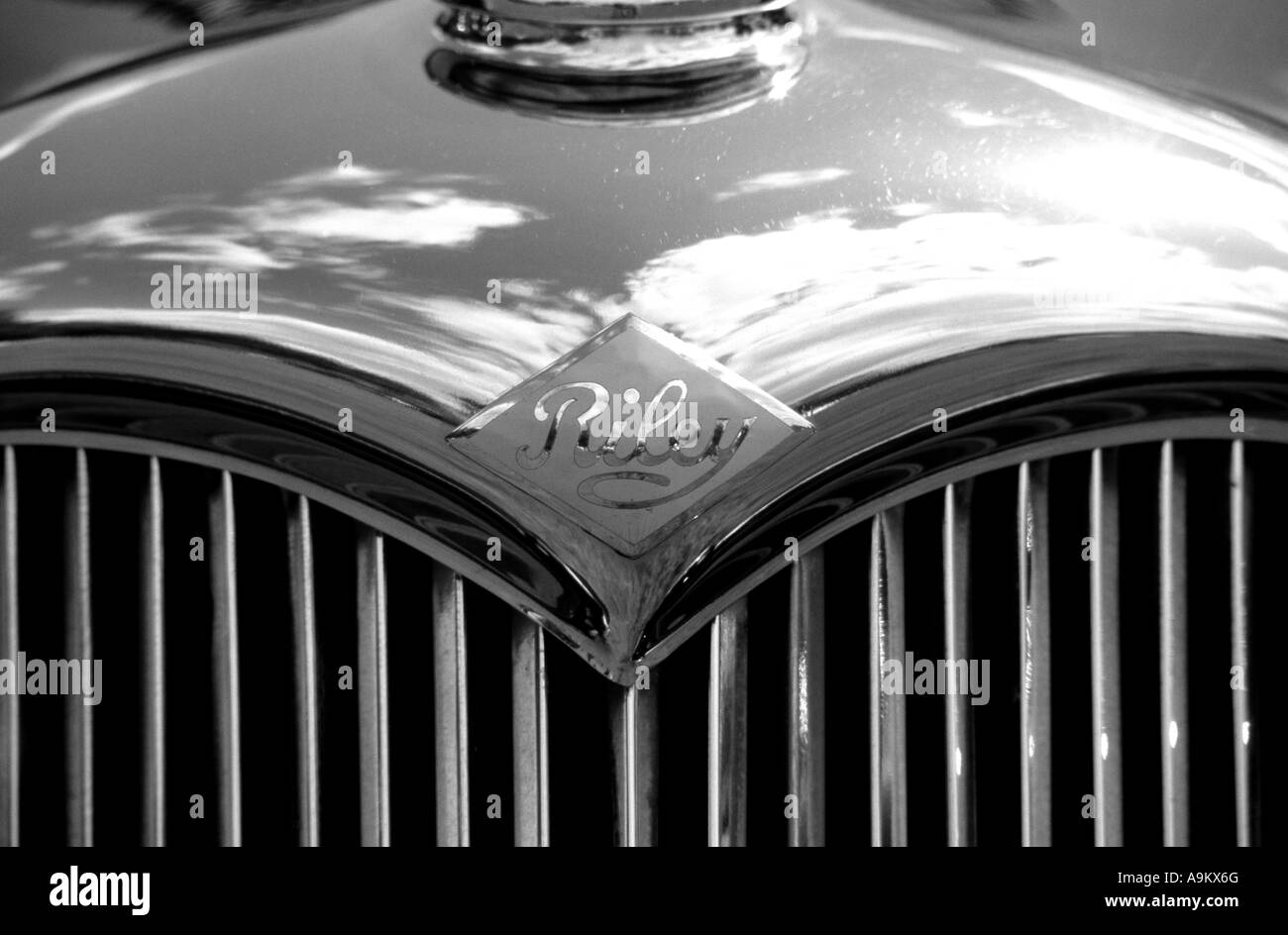 Riley logo badge classic car hi-res stock photography and images - Alamy