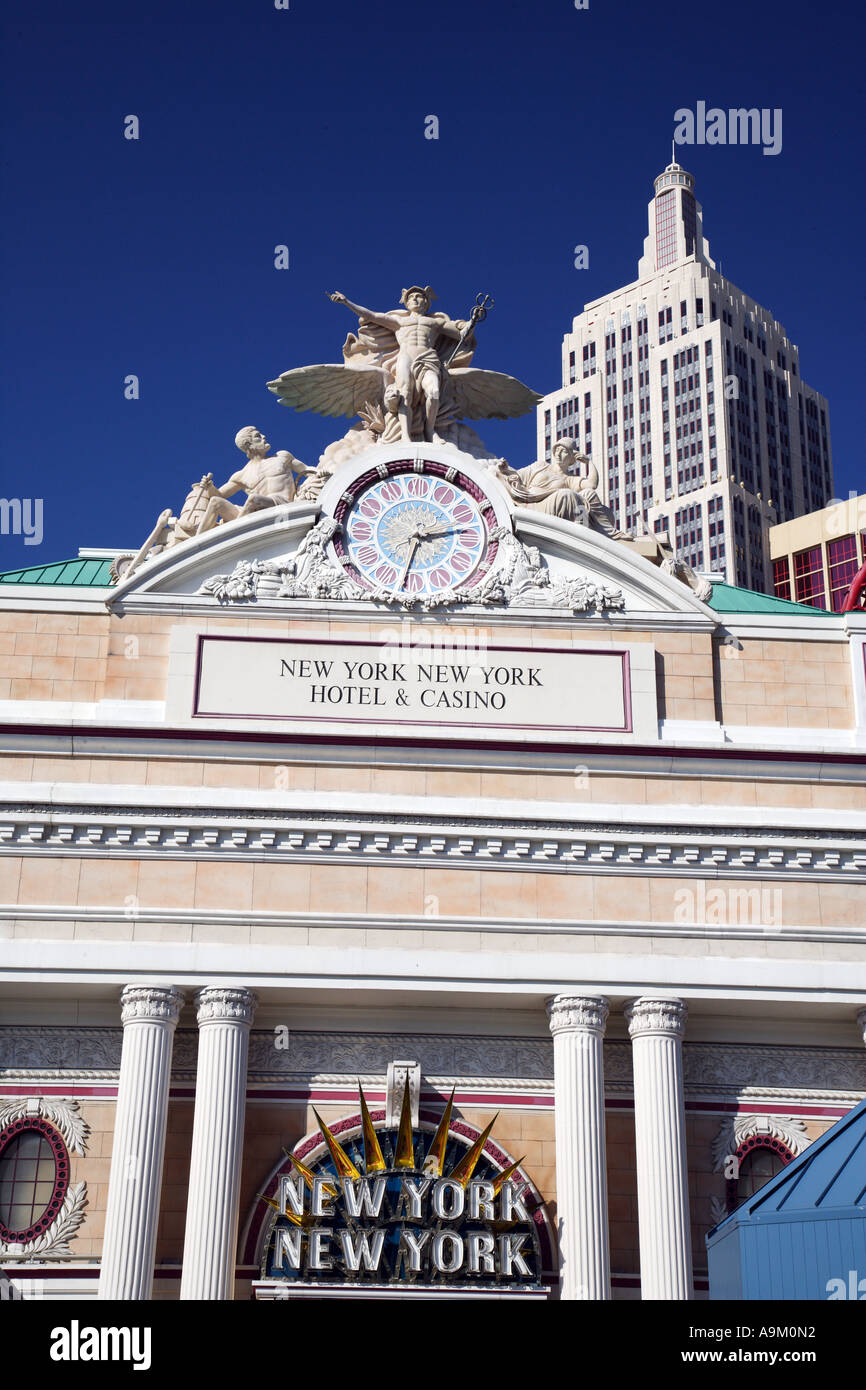 New York New York Casino and Hotel Las Vegas Nevada USA Stock Photo - Alamy