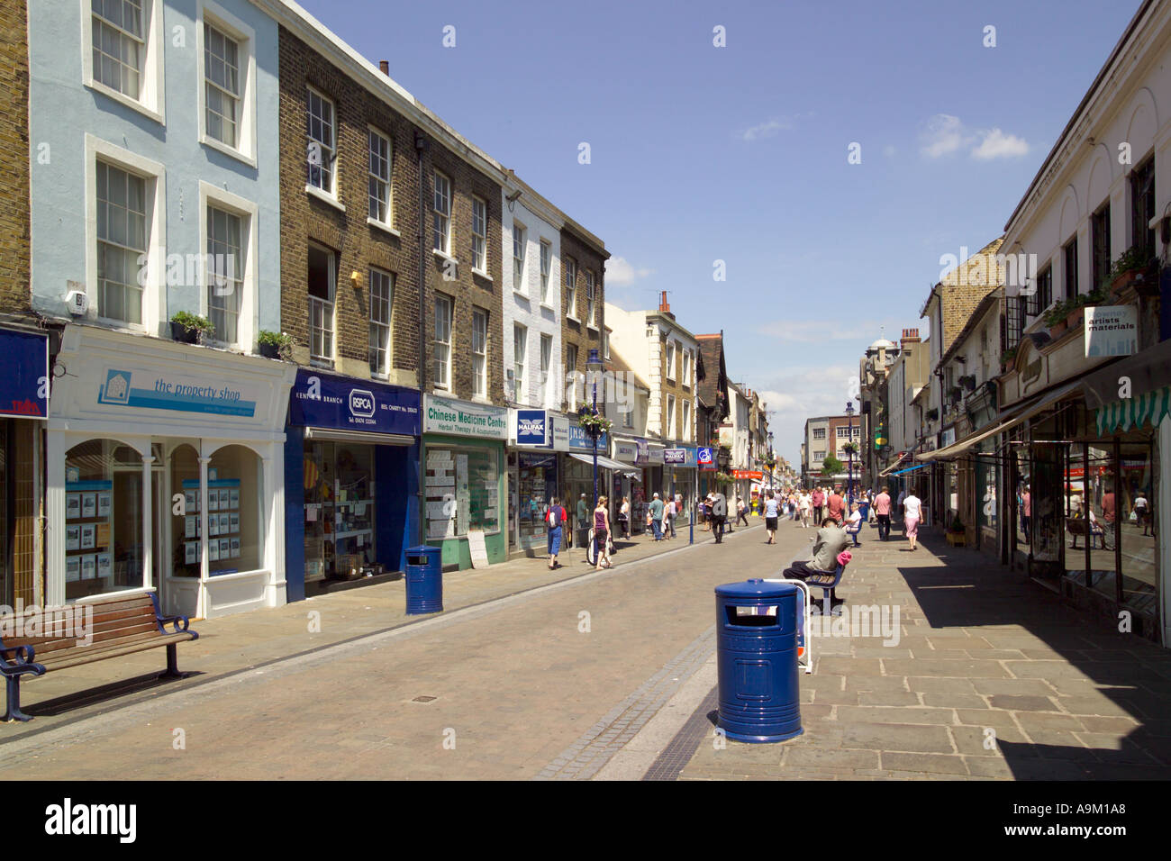 Windmill St Gravesend Kent in 2004 Stock Photo Alamy