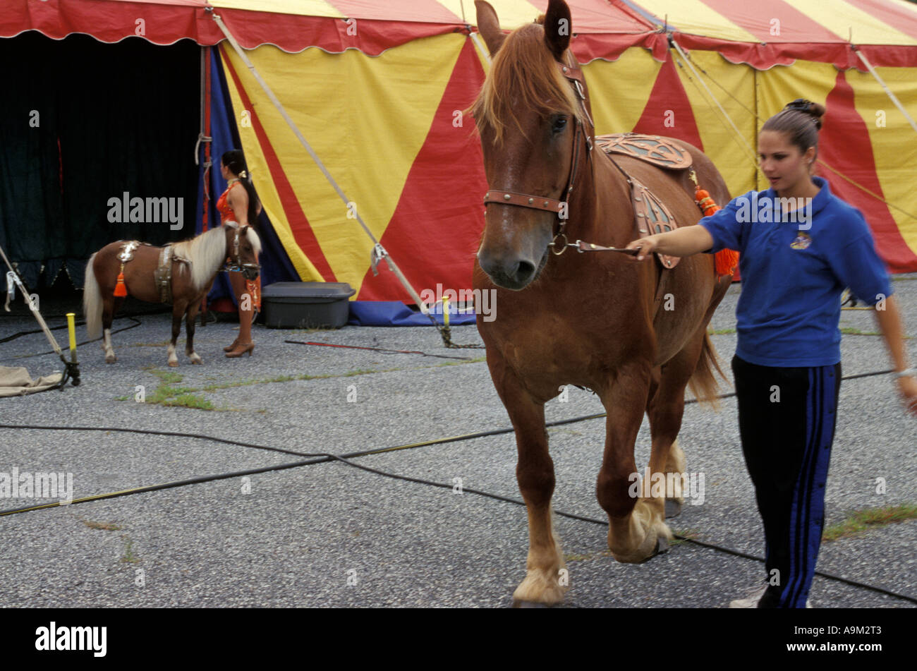 Walker Bros. Brothers Circus Stock Photo Alamy