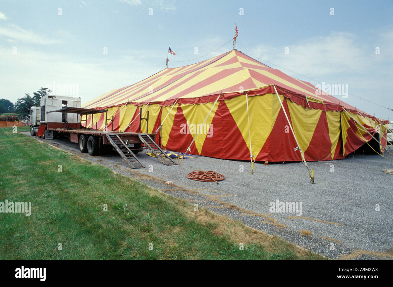 Walker Bros. Brothers Circus Stock Photo Alamy
