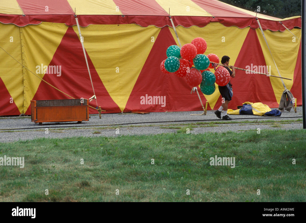 Walker Bros. Brothers Circus Stock Photo Alamy