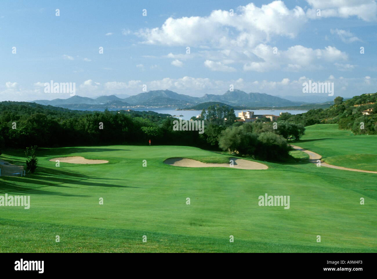 Pevero Golf Course Sardinia Italy 10th Hole Stock Photo - Alamy