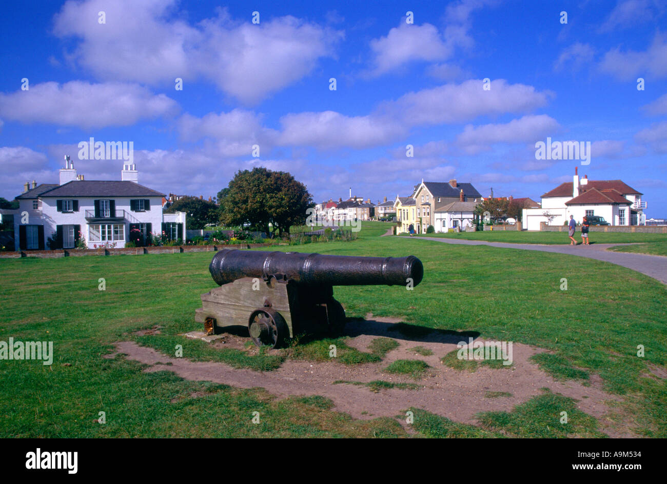 Southwold Gun Hill Suffolk England Stock Photo Alamy