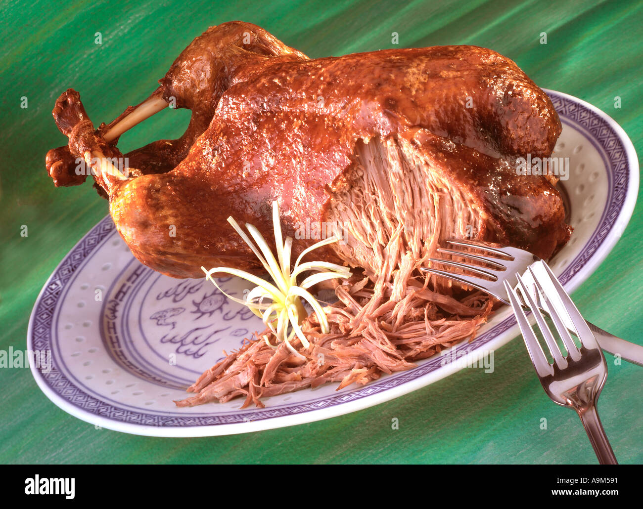 Crispy aromatic duck chinese food hi-res stock photography and images