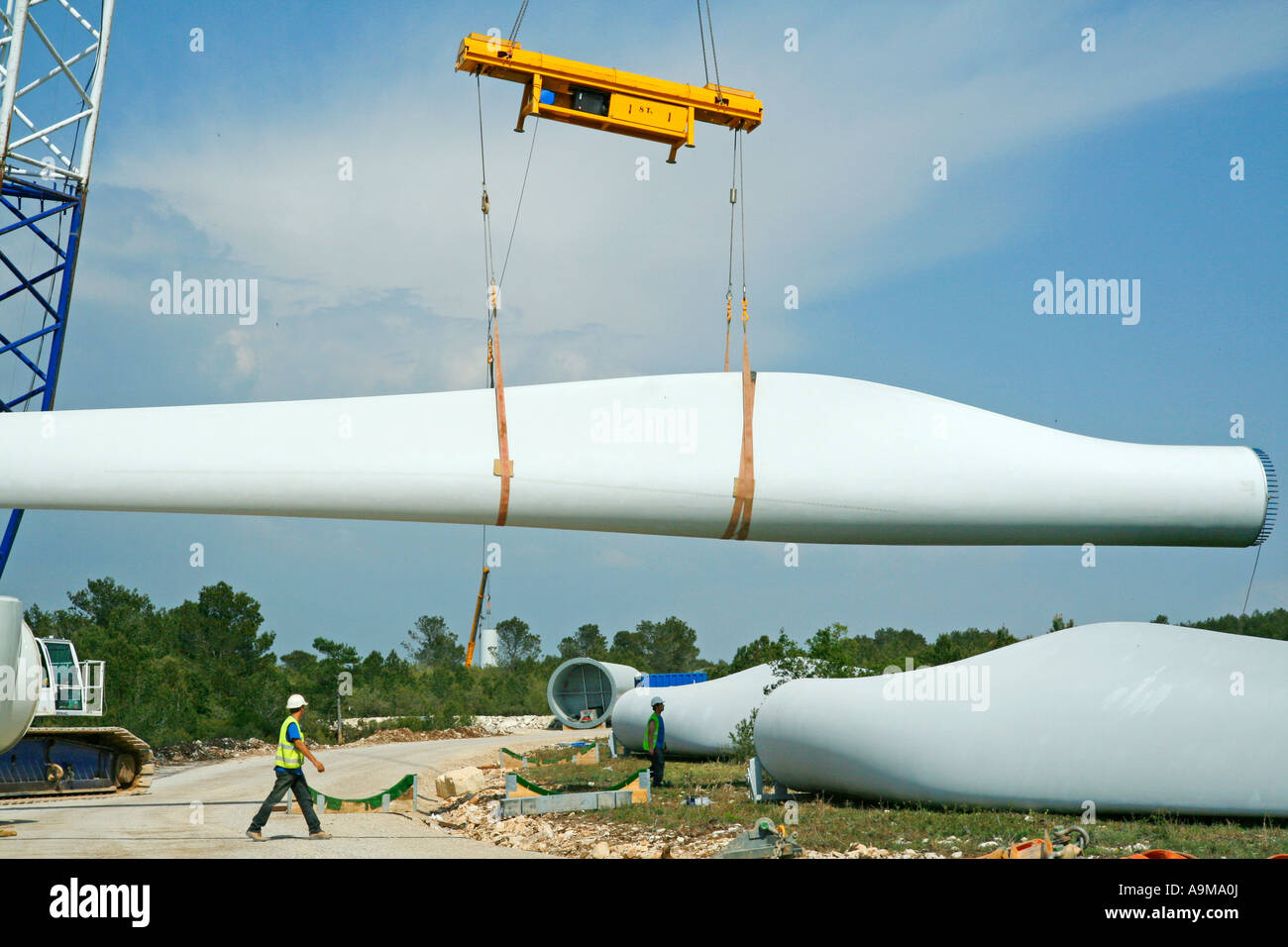 Wind blade hi-res stock photography and images - Alamy