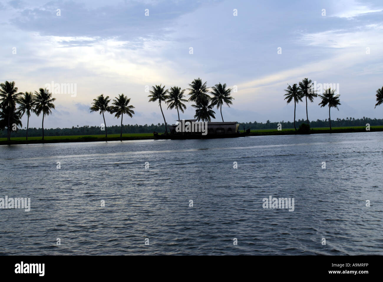 BACKWATERS OF ALLEPPEY KERALA Stock Photo - Alamy
