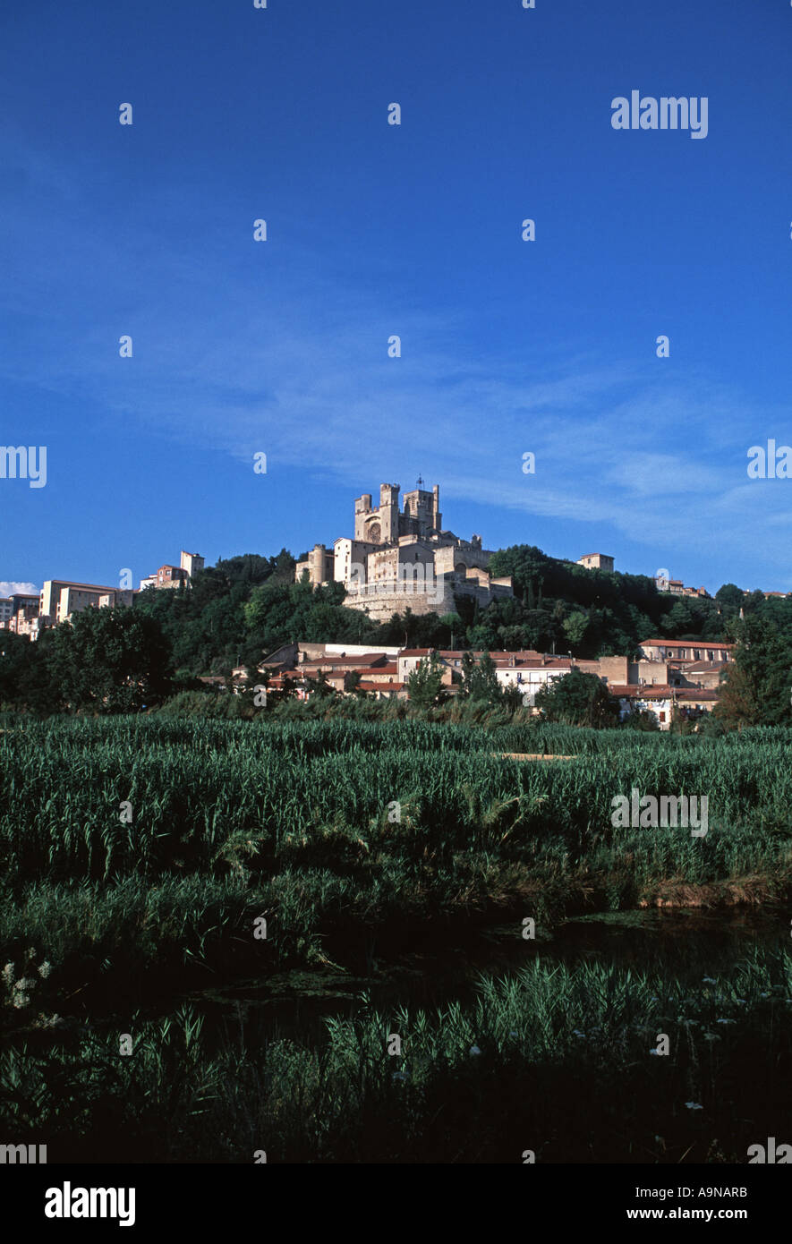The Cathedral of St Nazaire Béziers Stock Photo - Alamy