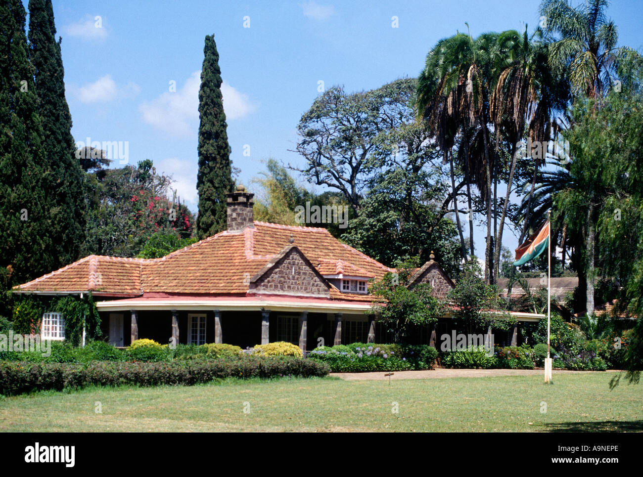 Karen Blixen Museum in Nairobi Kenya Stock Photo