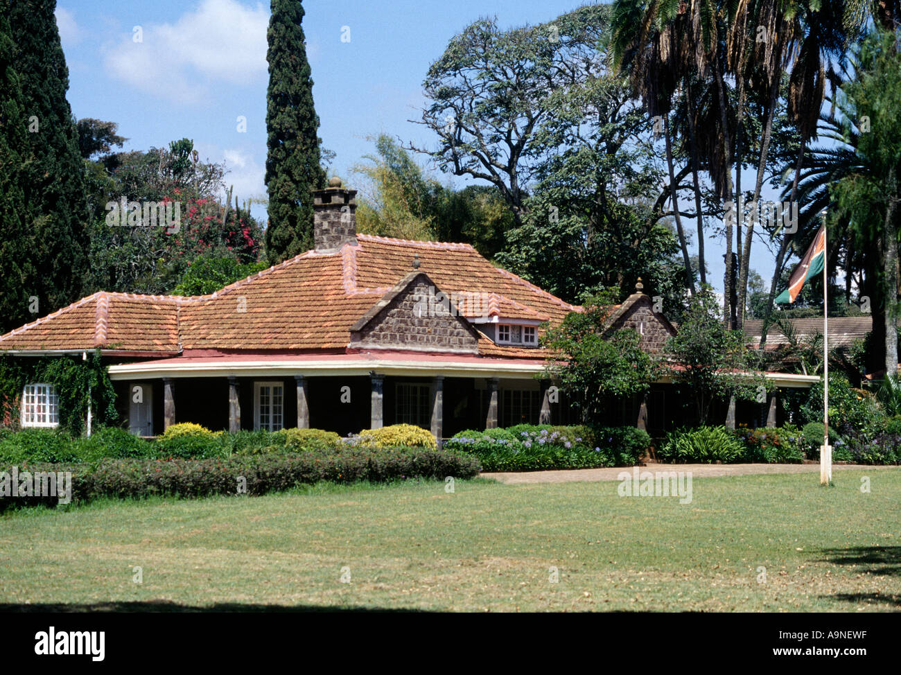 Karen Blixen Museum in Nairobi Kenya Stock Photo