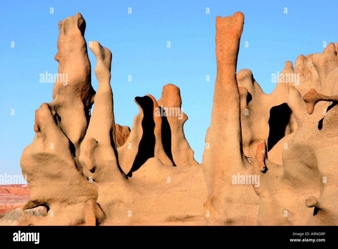 fantasy canyon pillars, utah Stock Photo