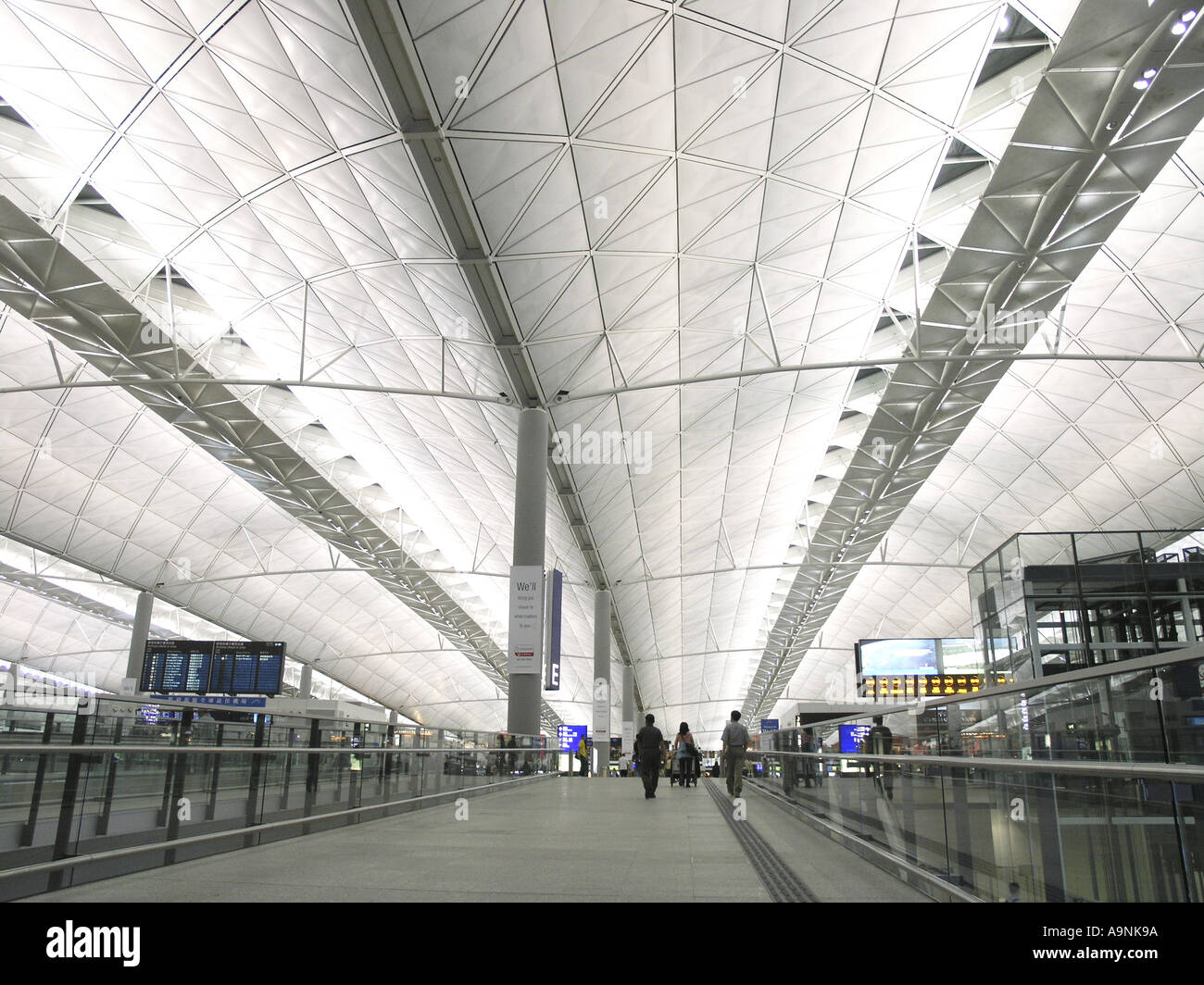 Hong Kong International Airport Chek Lap Kok hongkong HKG china Stock Photo