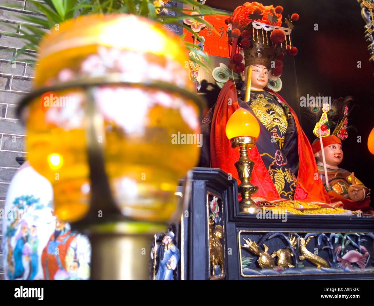 Pak Tai temple paktai Cheung chau island hong kong china Stock Photo