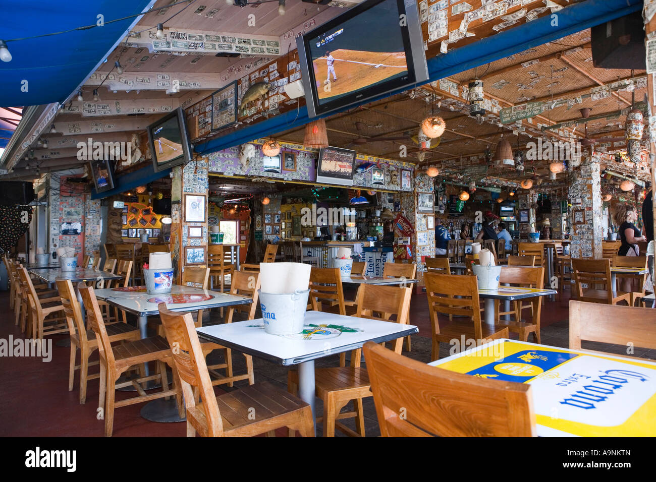 Image of the interior of LuLu s Bar and Restaurant with a few customers