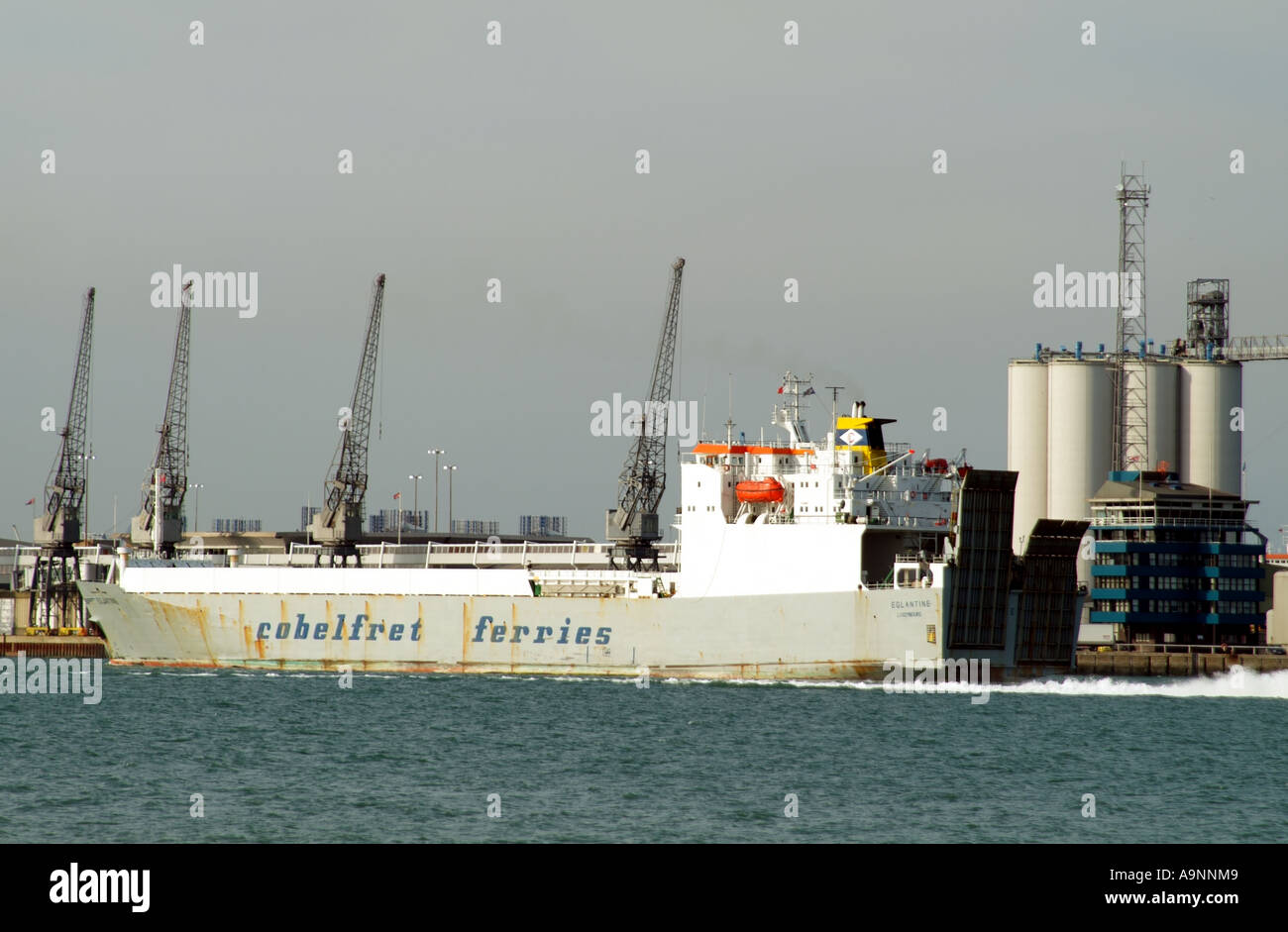 Cobelfret containers hi-res stock photography and images - Alamy