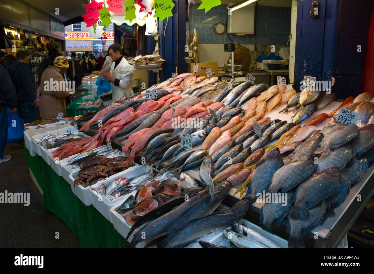 Fish brixton market hires stock photography and images Alamy