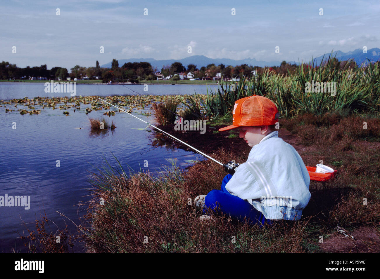 Fisherman wearing red hi-res stock photography and images - Alamy