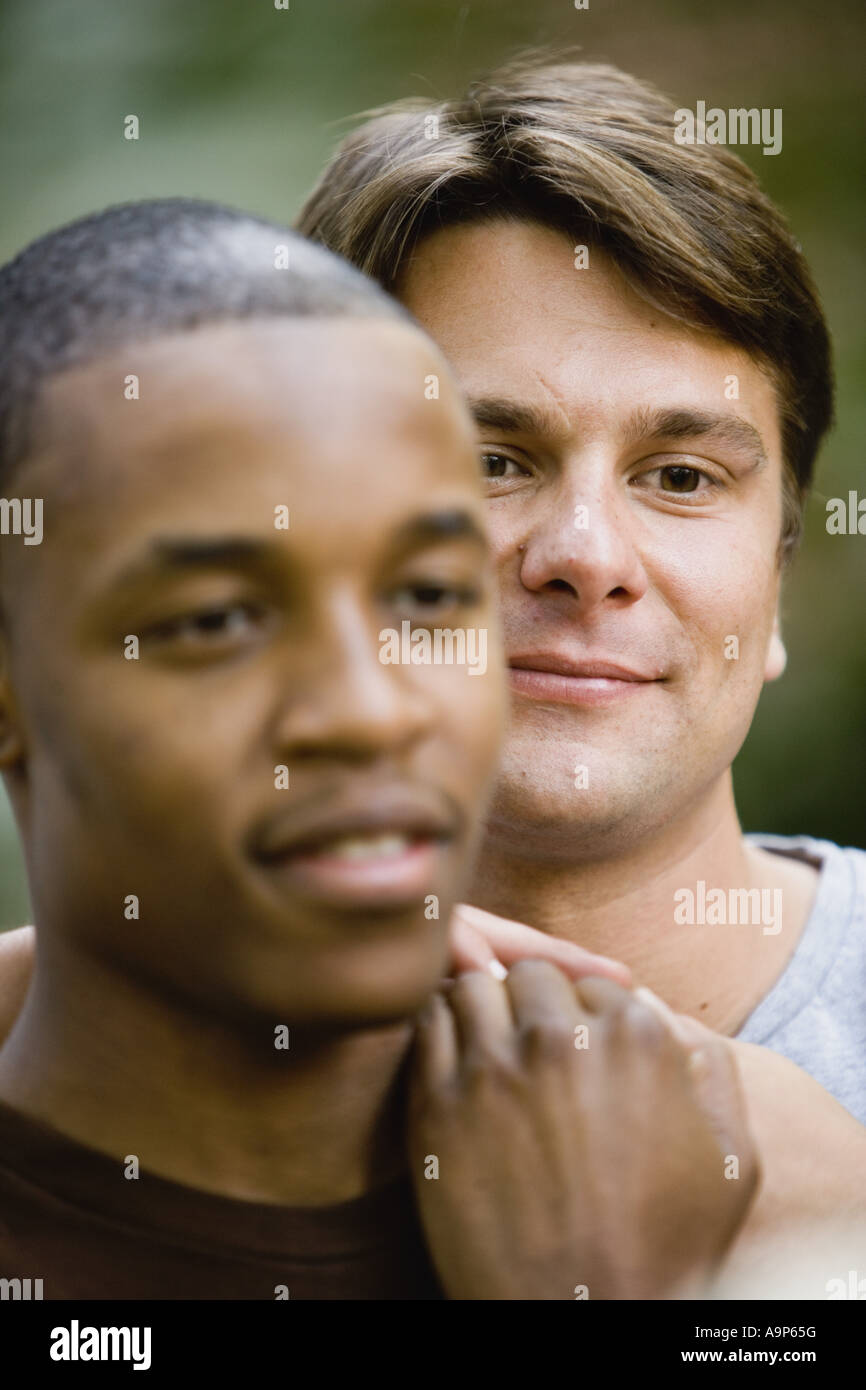 Gay couple holding hands up close hi-res stock photography and images ...