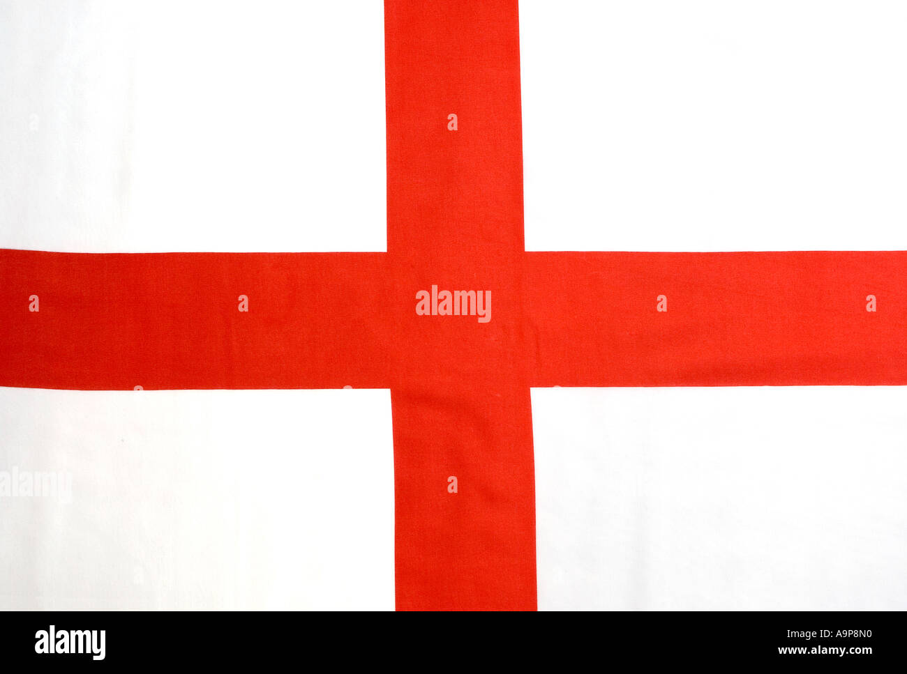 St Georges flag Stock Photo